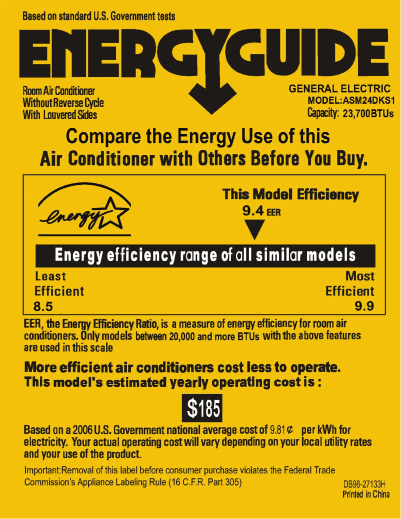 First page image of the manual for ASM24DK
