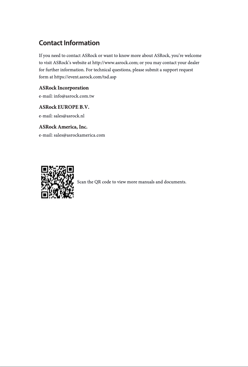 Image de la première page du manuel de l'appareil B550M WiFi SE