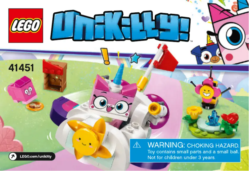 Page 1 of the manual User Manual Lego Unikitty 41451