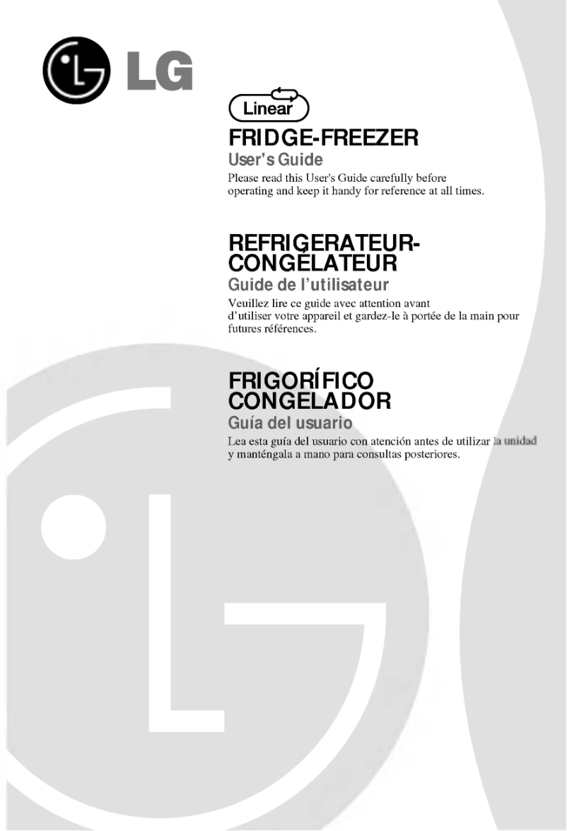 Page 1 of the manual User Manual LG GR-439BRV