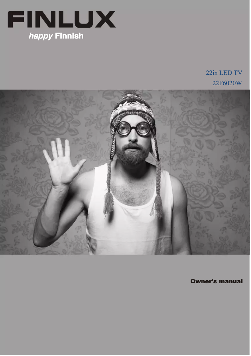 Page 1 of the manual User Manual Finlux 22F6020W