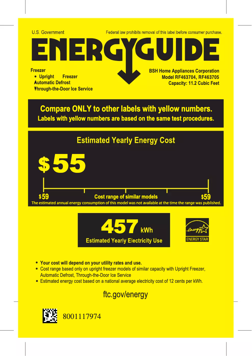 Image de la première page du manuel de l'appareil RF463705
