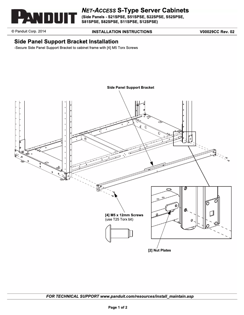 First page image of the manual for S52SPS