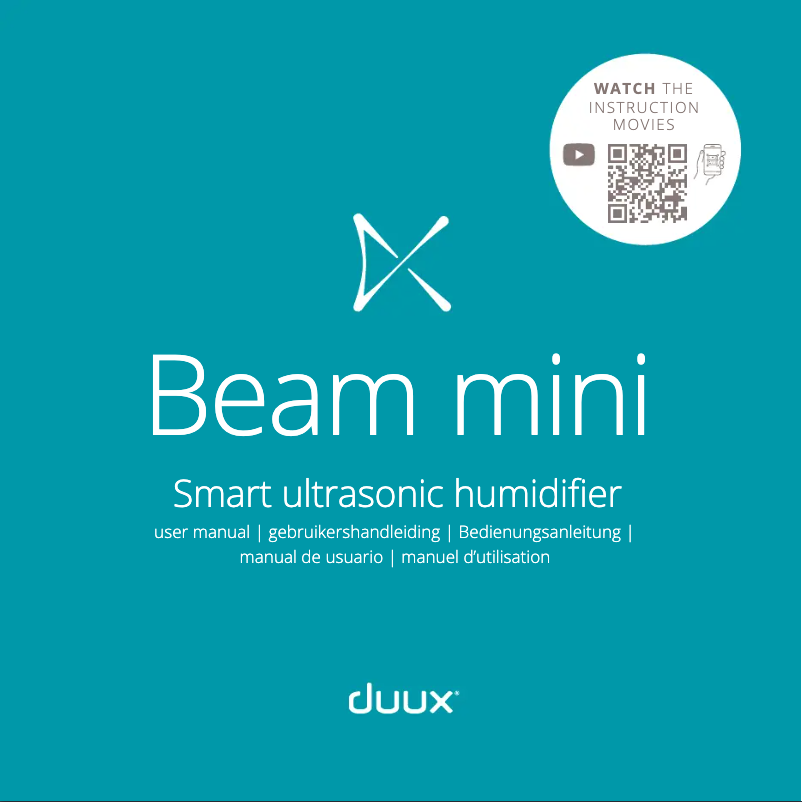 First page image of the manual for Beam mini