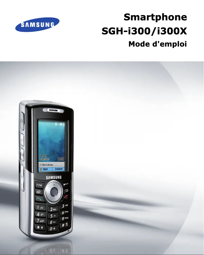 Page 1 of the manual User Manual Samsung SGH-I300