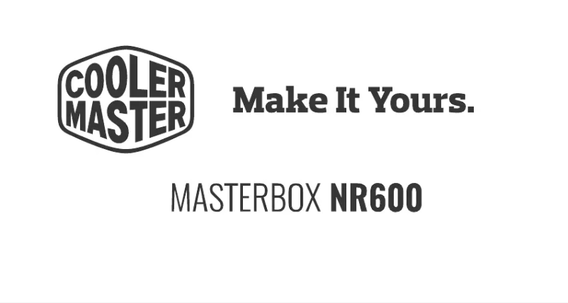 First page image of the manual for MasterBox NR600