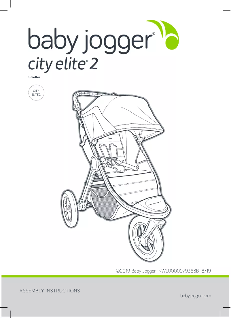 Page 1 of the manual User Manual Baby Jogger City Elite 2