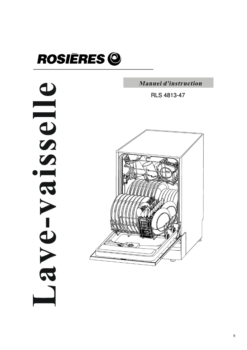 First page image of the manual for RLS 4813