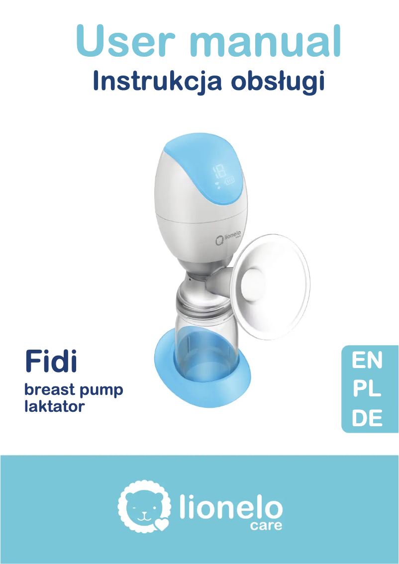 Page 1 of the manual User Manual Lionelo Fidi