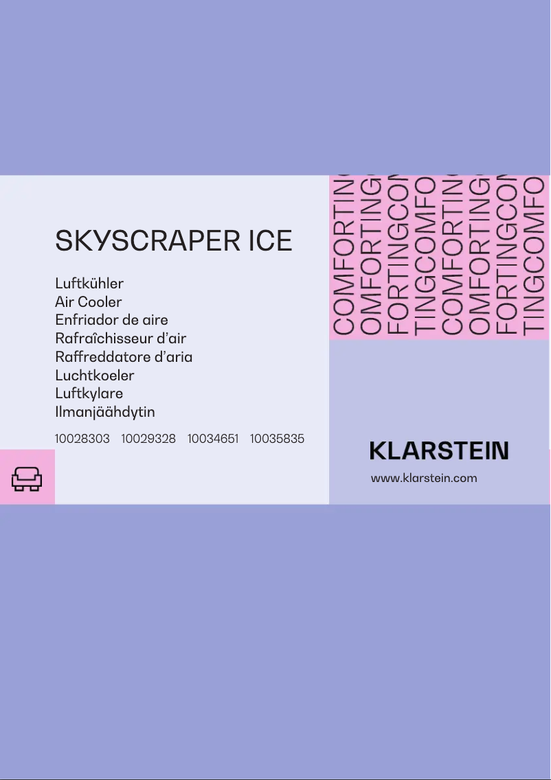 First page image of the manual for Skyscraper Ice