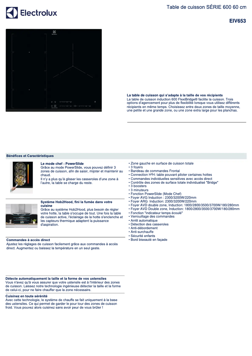First page image of the manual for EIV653