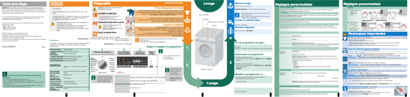 Page 1 of the manual User Manual Siemens WM14Q490