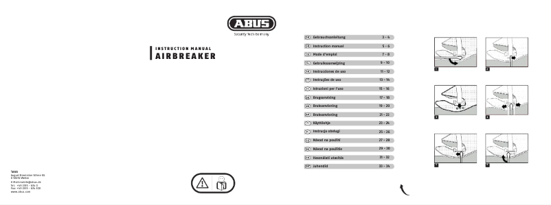 First page image of the manual for AirBreaker