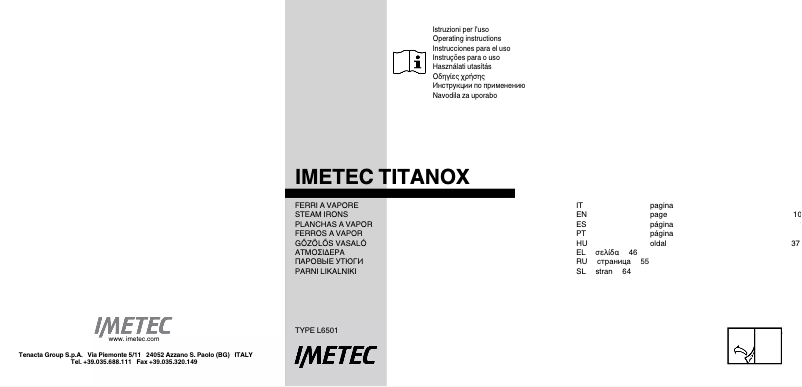 First page image of the manual for L6501