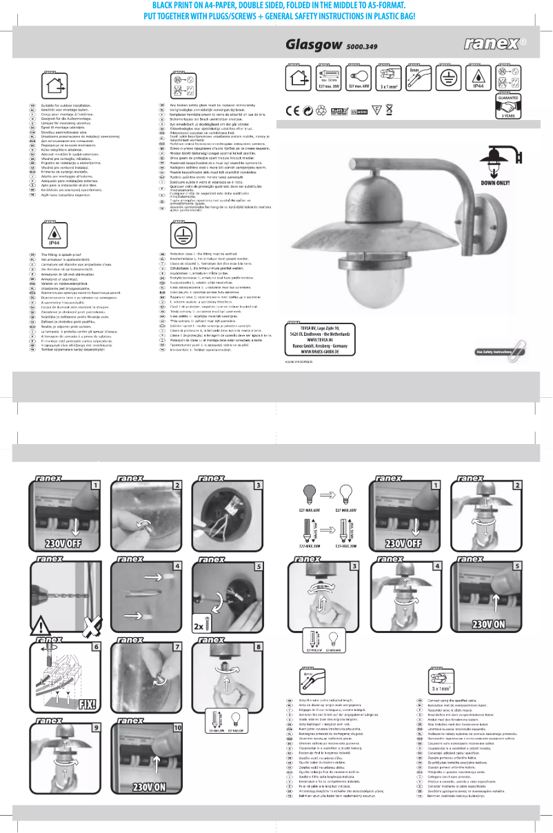 Page 1 of the manual User Manual Ranex Glasgow