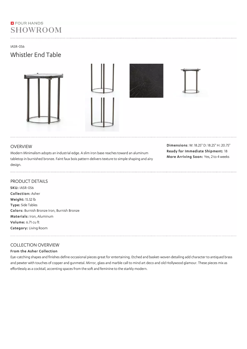 First page image of the manual for IASR-056