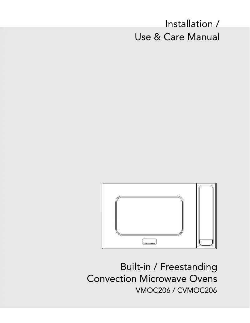 Page 1 de la notice Manuel utilisateur Viking VMOC206