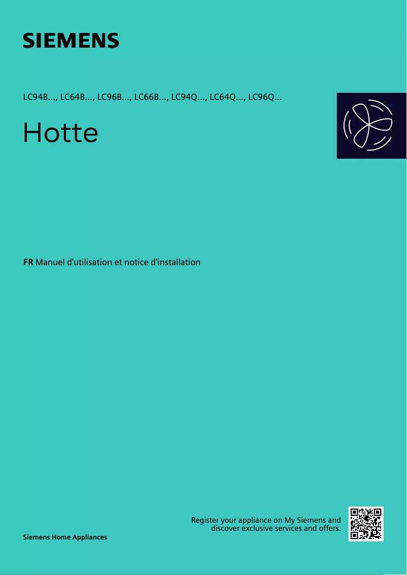 First page image of the manual for LC96BBC50