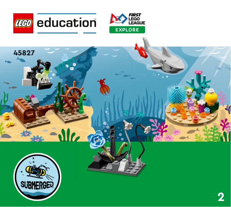 Page 1 of the manual User Manual Lego Education 45827