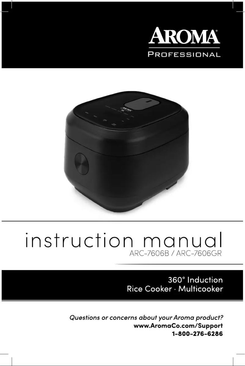 Page 1 of the manual User Manual Aroma ARC-7606B