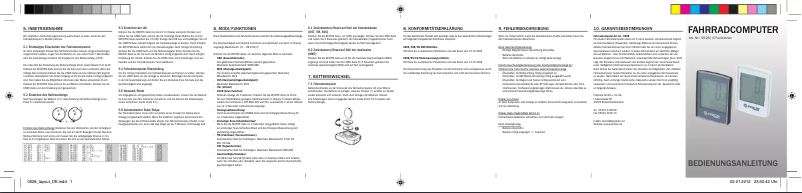First page image of the manual for 0528