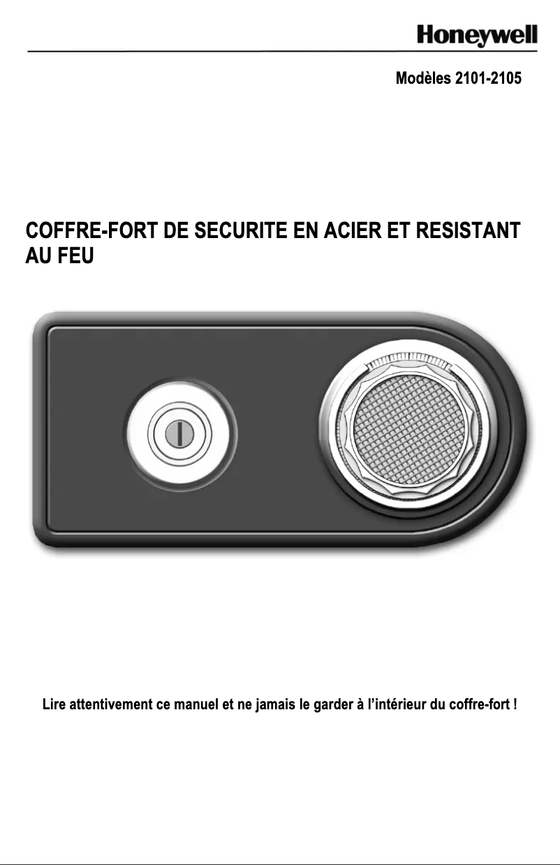 First page image of the manual for 2105