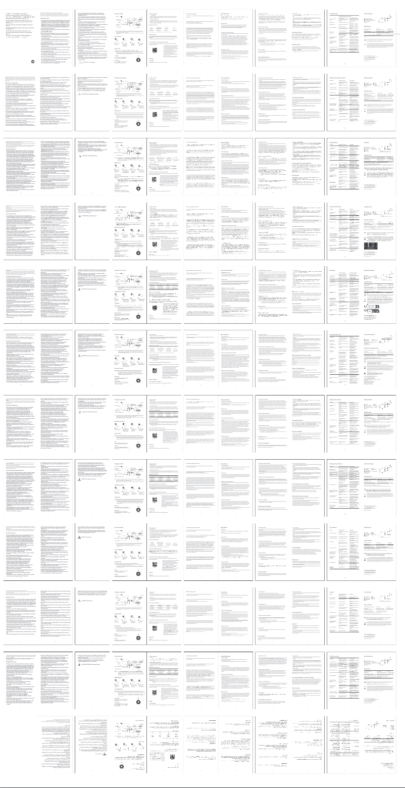 First page image of the manual for Mi Smart MAF10