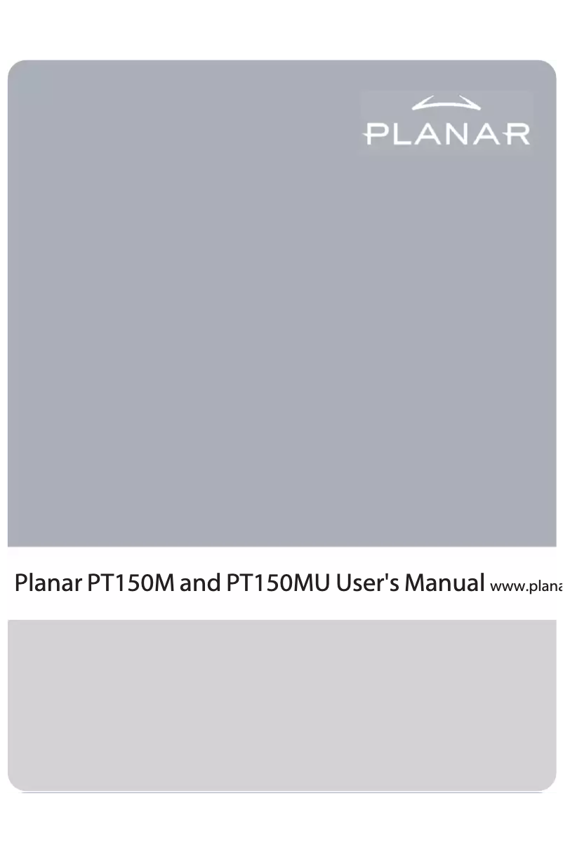First page image of the manual for PT150MU