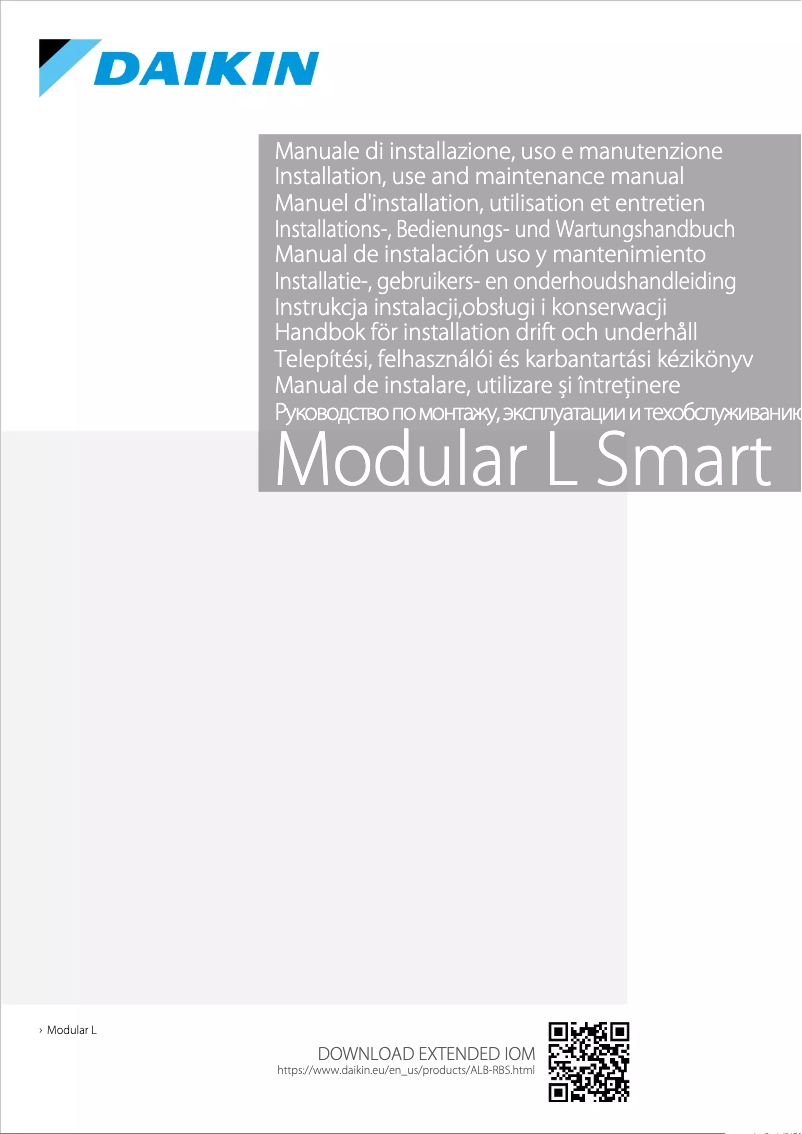 Page 1 of the manual Installation Guide Daikin ALB04RBSNADBT01