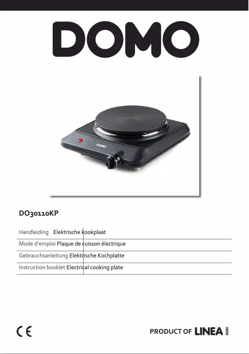 Page 1 of the manual User Manual Domo DO30110KP