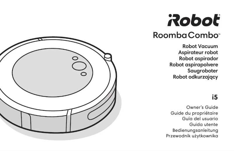 Page 1 of the manual User Manual iRobot Roomba Combo 5