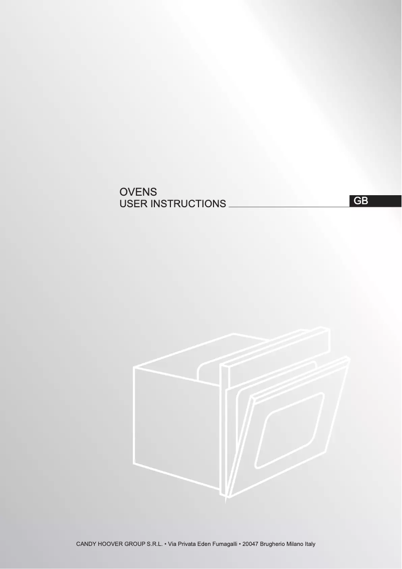 First page image of the manual for IBO605X