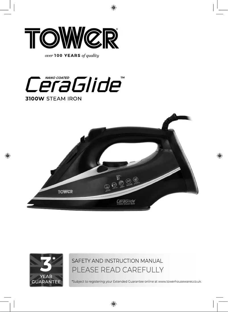 Image de la première page du manuel de l'appareil CeraGlide