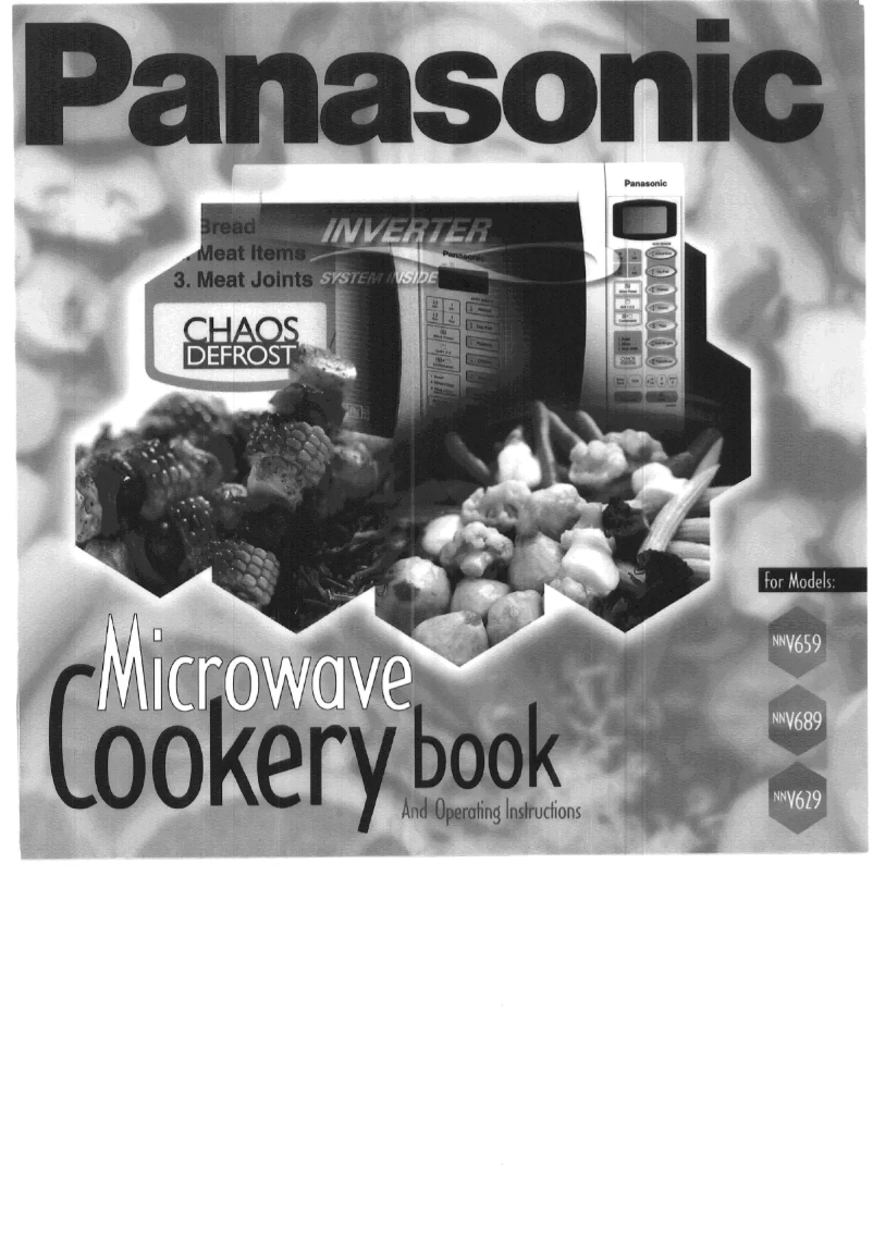 First page image of the manual for NN-V659