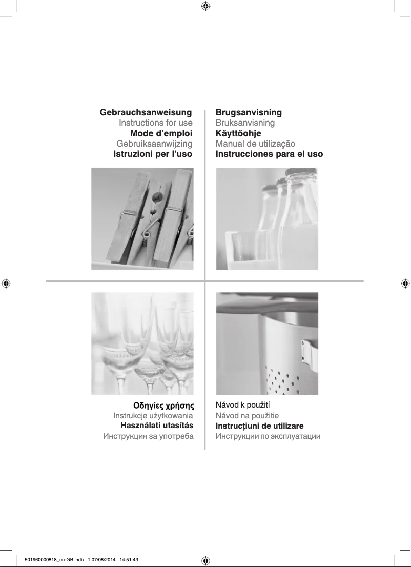 Page 1 of the manual User Manual Whirlpool ART 6602/A+