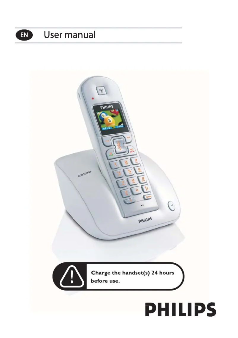 First page image of the manual for CD5301S