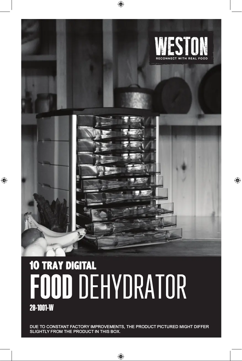 Page 1 of the manual User Manual Weston 28-1001-W