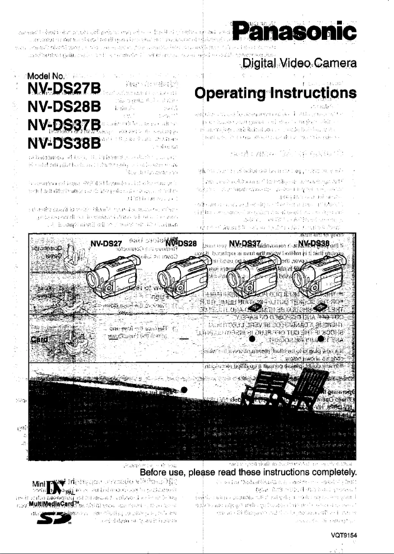 Page 1 of the manual User Manual Panasonic NV-DS28