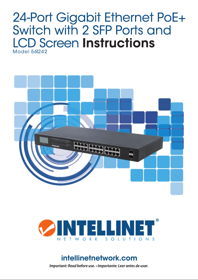 Page 1 of the manual User Manual Intellinet 561242