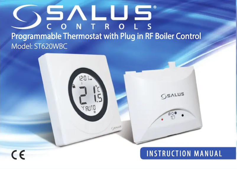 Page 1 of the manual User Manual Salus ST620WBC