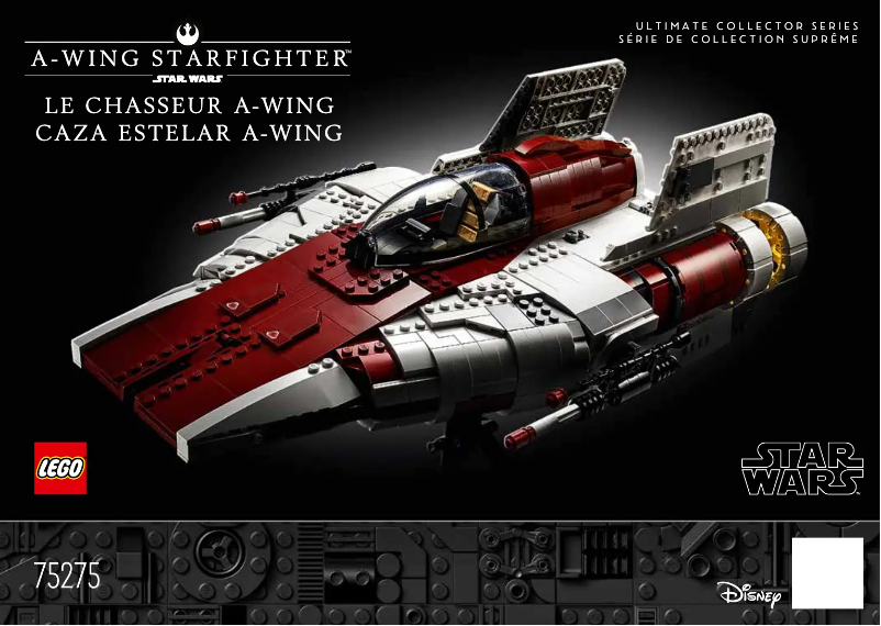 First page image of the manual for Star Wars 75275