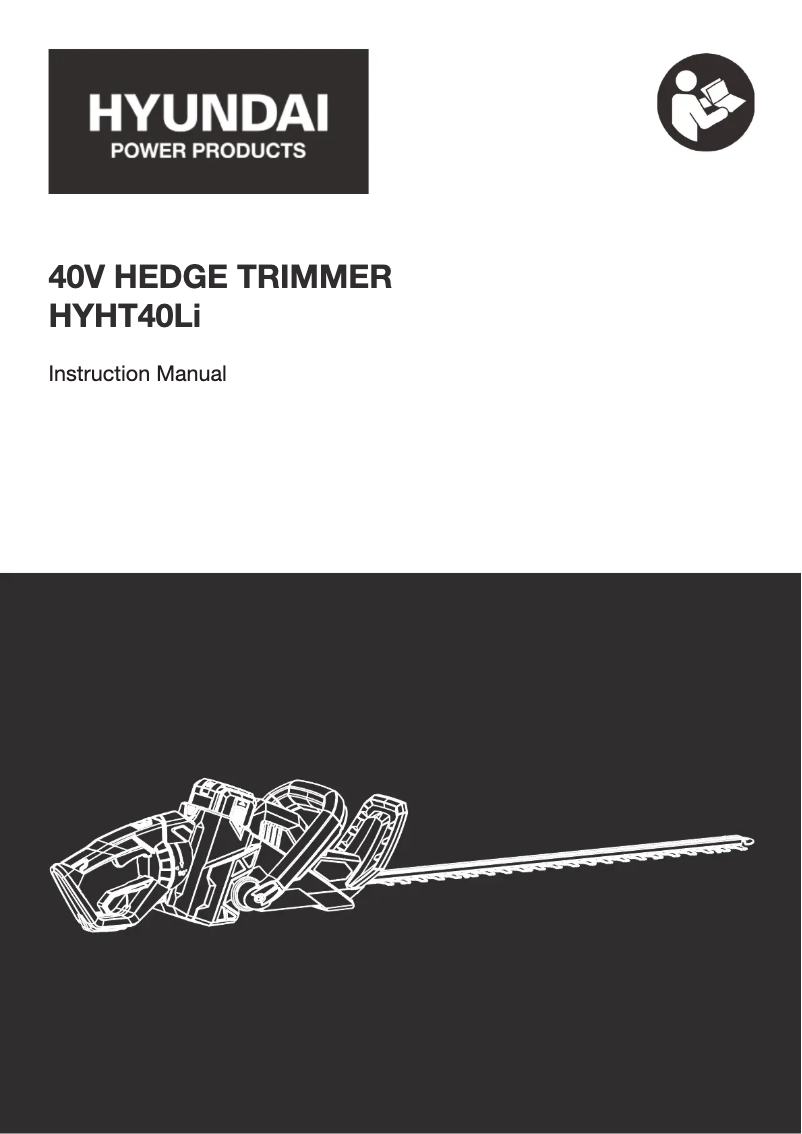 Page 1 of the manual User Manual Hyundai HYHT40Li