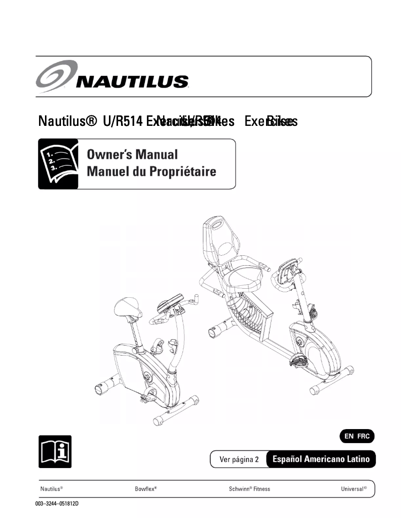 First page image of the manual for U514