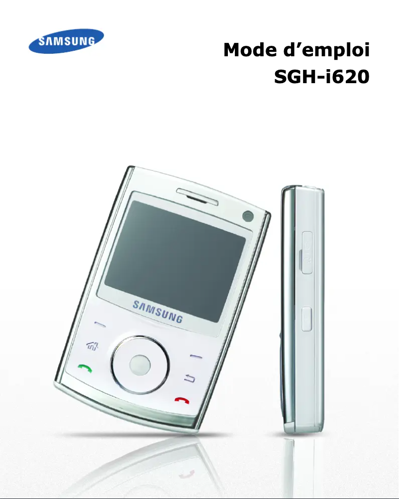 First page image of the manual for SGH-I620