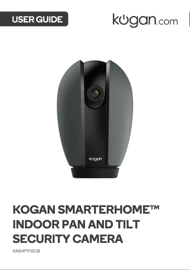 First page image of the manual for KASHPTFISCB