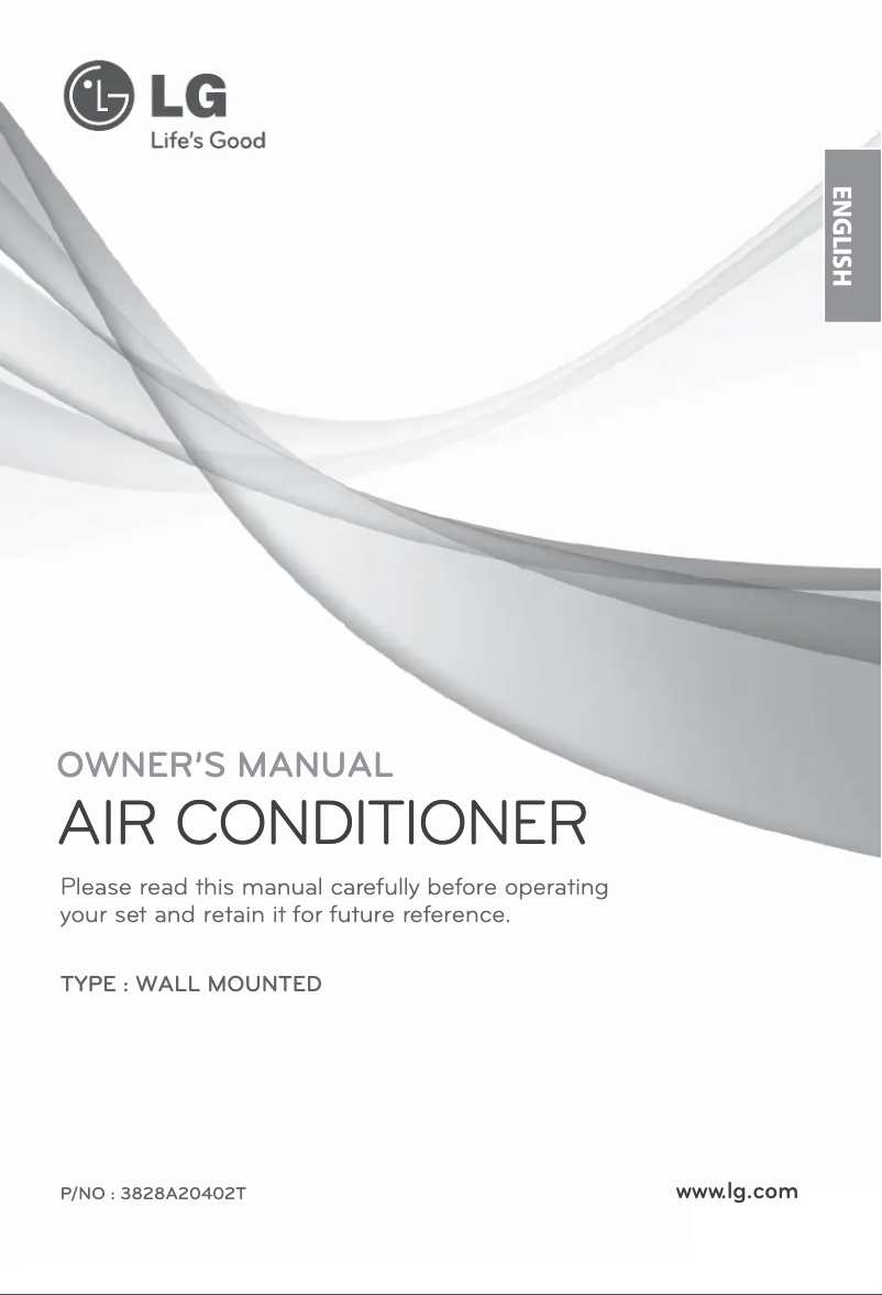 Page 1 of the manual User Manual LG BSUH0964GA0