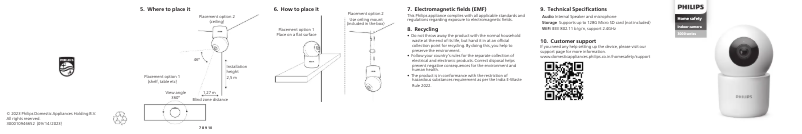 Page 1 de la notice Manuel utilisateur Philips Series 3000 HSP3500