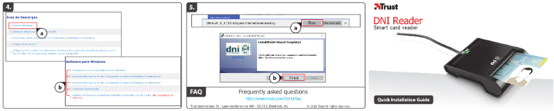 Page 1 of the manual User Manual Trust DNIe 21111