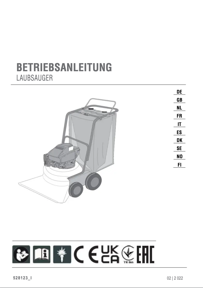 First page image of the manual for 750 P