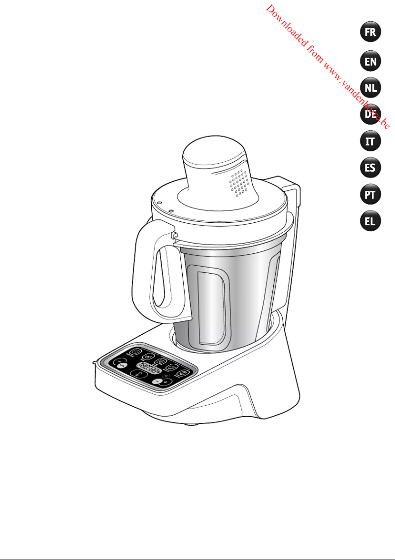 Page 1 of the manual User Manual Moulinex Volupta HF4041